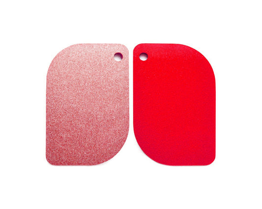 3MM ACRYLIC FINE GLITTER/SHIMMER PINK/RED