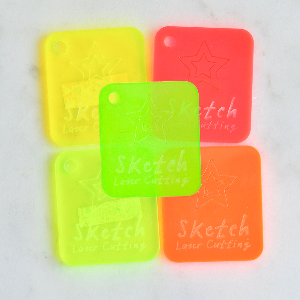 Material Sample Set - Fluorescent (All) (x9 Swatches)